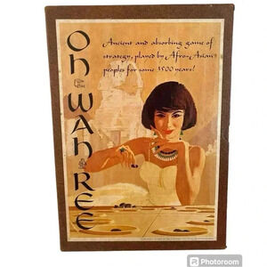 Vintage 1964 Oh Wah Ree 3M Brand Bookshelf Board Game